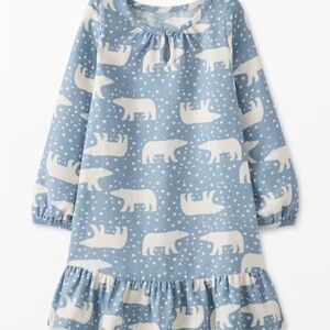 Hanna Andersson flannel nightgown Polar Bear Kids Pajamas